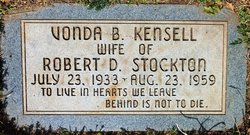 Vonda Bell <I>Kensell</I> Stockton 