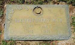 Margaret Frances <I>Harris</I> Smith 