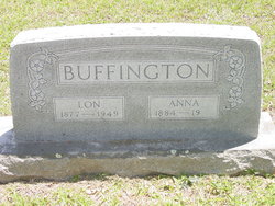 Anna <I>Sheffield</I> Buffington 