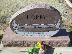 Weldon Franklin Horry Jr.