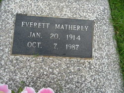 Lloyd Everett Matherly 
