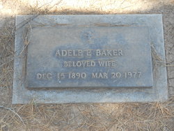 Adele E <I>Banghart</I> Baker 