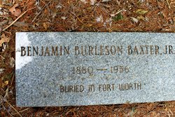 Benjamin Burleson Baxter Jr.