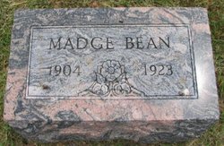 Margaret “Madge” Bean 