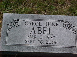 Carol June Abel 