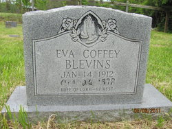 Eva <I>Coffey</I> Blevins 