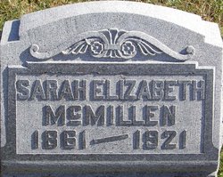 Sarah Elizabeth <I>Oberlin</I> McMillen 