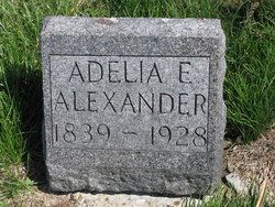 Adelia E. <I>Tucker</I> Alexander 