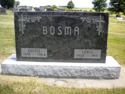 Louise Augusta <I>Maass</I> Bosma 
