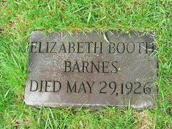 Elizabeth <I>Booth</I> Barnes 