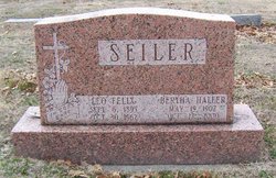 Bertha <I>Haller</I> Seiler 