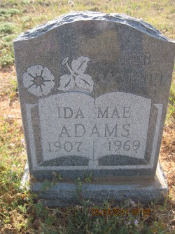 Ida Mae <I>Maxwell</I> Adams 