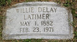 Willie <I>Delay</I> Latimer 
