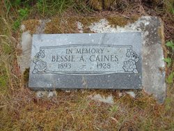 Bessie A <I>Burr</I> Caines 