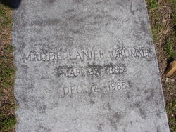Maude <I>Lanier</I> Grumme 
