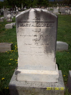 Mary Ann Cooper 