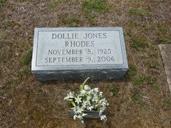 Dollie Lee <I>Jones</I> Rhodes 