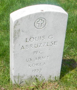 PFC Louis G Abruzzese 