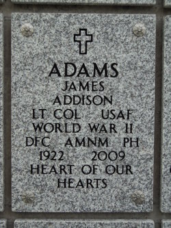 LT COL James Addison Adams 