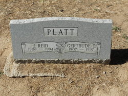 Gertrude Elizabeth <I>Duffy</I> Platt 