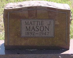 Mattie Jane <I>Barnett</I> Mason 