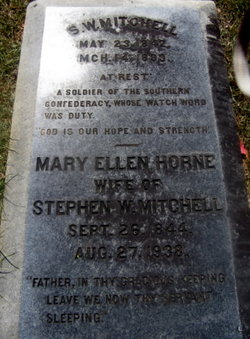 Mary Ellen <I>Horne</I> Mitchell 