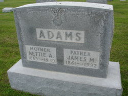Nettie A. <I>Syp</I> Adams 