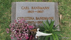 Christine Charlotte Margarethe <I>Janssen</I> Bandmann 