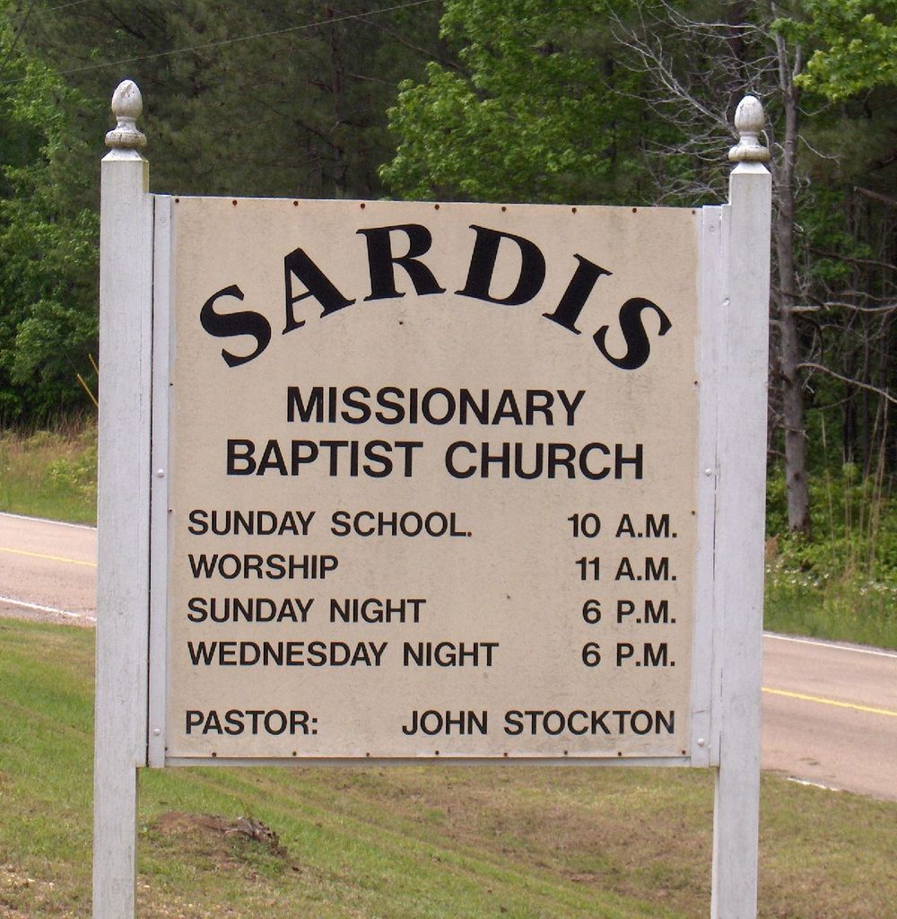 Sardis Missionary Baptist Church Cemetery