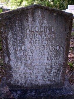 Algeine <I>Turnage</I> Robertson 