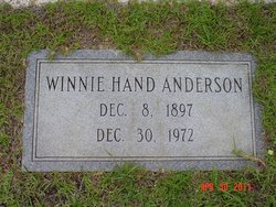 Winnie Davis <I>Hand</I> Anderson 