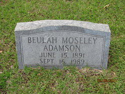 Beulah Moseley Adamson 