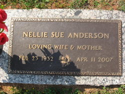 Nellie Sue <I>Jackson</I> Anderson 