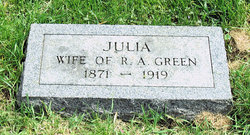 Julia Etta <I>Dimmick</I> Green 