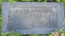 Wilma <I>Marlow</I> Depee 