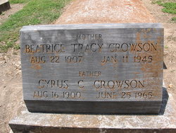 Beatrice Tracy <I>Millet</I> Crowson 