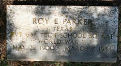 Roy E Parker 