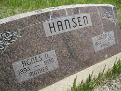 Agnes N <I>Petersen</I> Hansen 