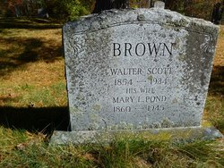 Mary Livingstone <I>Pond</I> Brown 