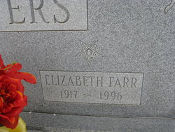 Elizabeth <I>Farr</I> Shivers 
