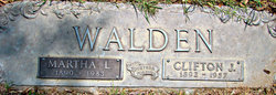 Clifton James “Bud” Walden 