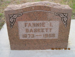 Fannie Isabel <I>Allen</I> Baskett 