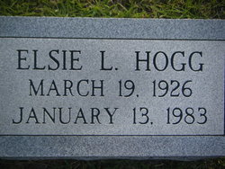 Elsie Louise Hogg 
