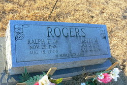 Betty Ruth <I>Mayhew</I> Rogers 
