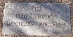 Gladys Rachel <I>Ragsdale</I> Fredericks 