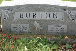 Edith <I>Johnson</I> Burton 