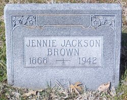 Jennie <I>Jackson</I> Brown 
