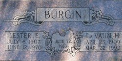 Lester Eugene Burgin 