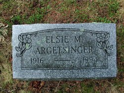 Elsie Marie <I>Babbitt</I> Argetsinger 