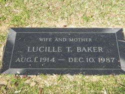 Minnie Lucille <I>Taylor</I> Baker 